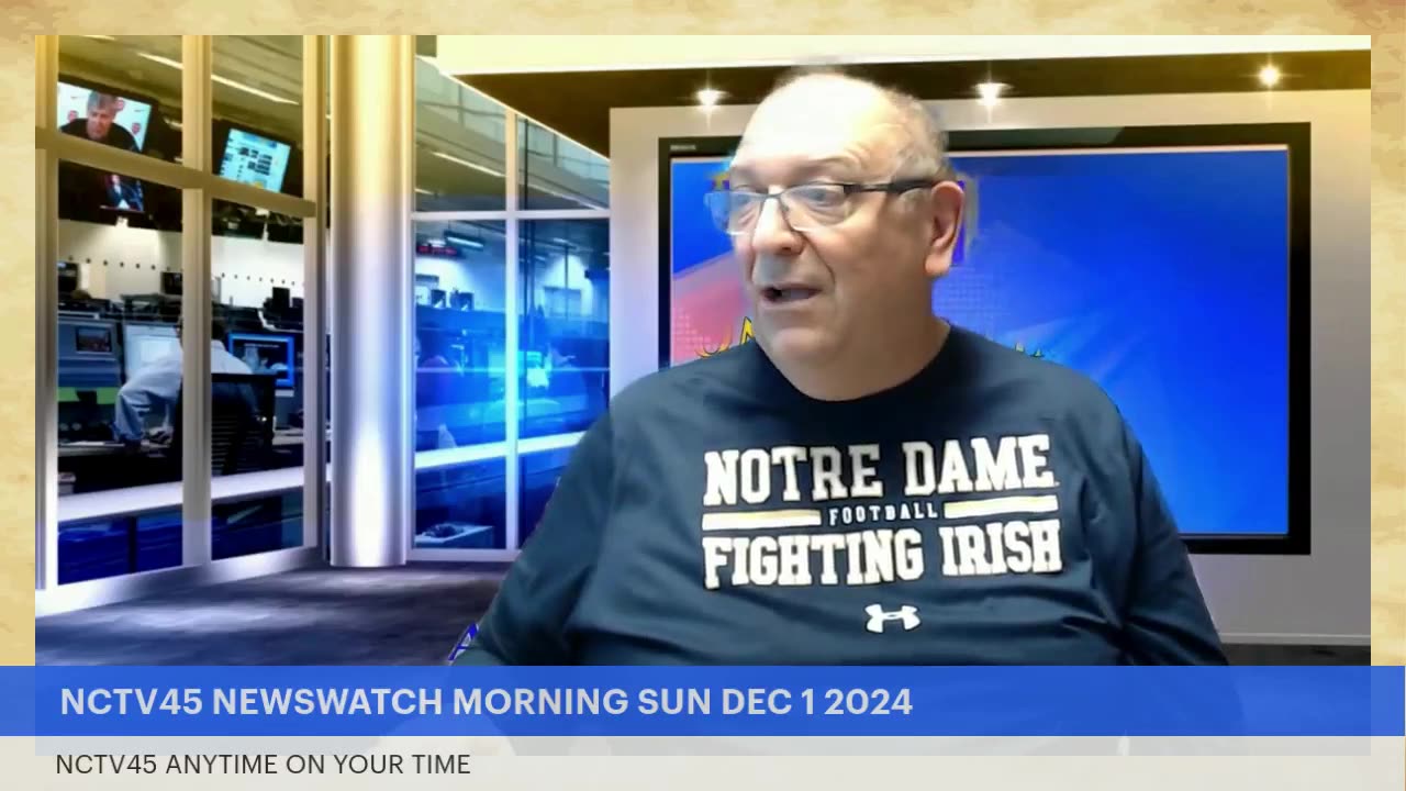 NCTV45 NEWSWATCH MORNING SUN DEC 1 2024