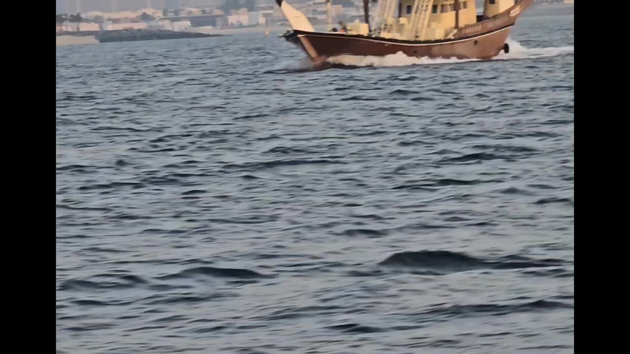 World's tallest building burj Khalifa view from sea