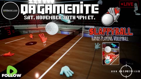 🎮 QAGameNite | Slappyball 🏐✨