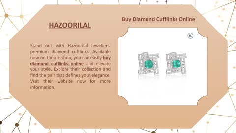 Buy Diamond Cufflinks Online