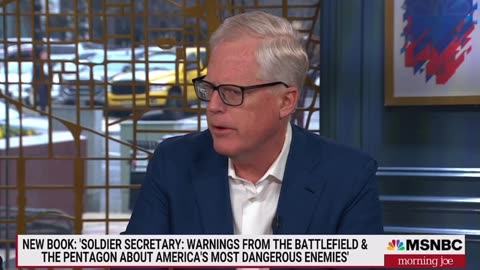 Secretary of Defense Chris Miller defended the events of J6 this morning on MSNBC