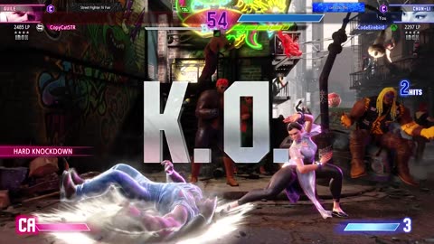 chun li vs guile street fighter 6