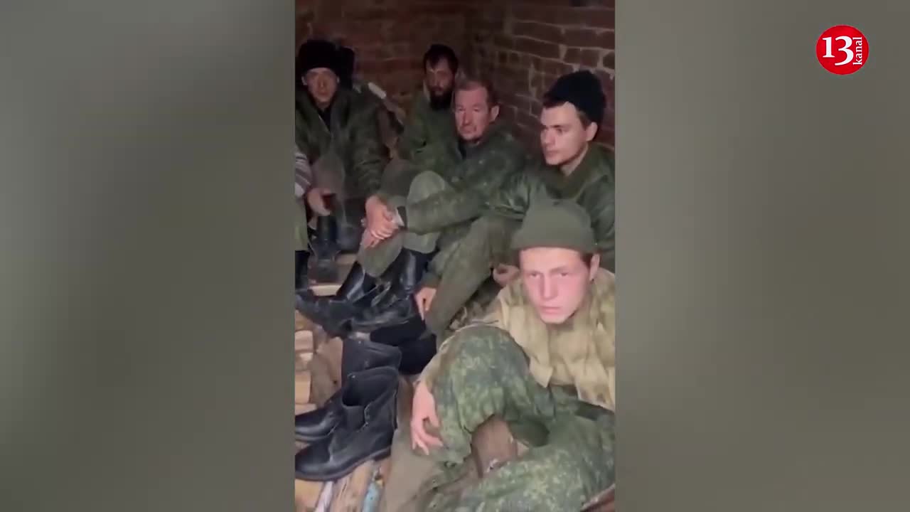 Up to 20 Russians abandoned by their commander SURRENDER during the fight