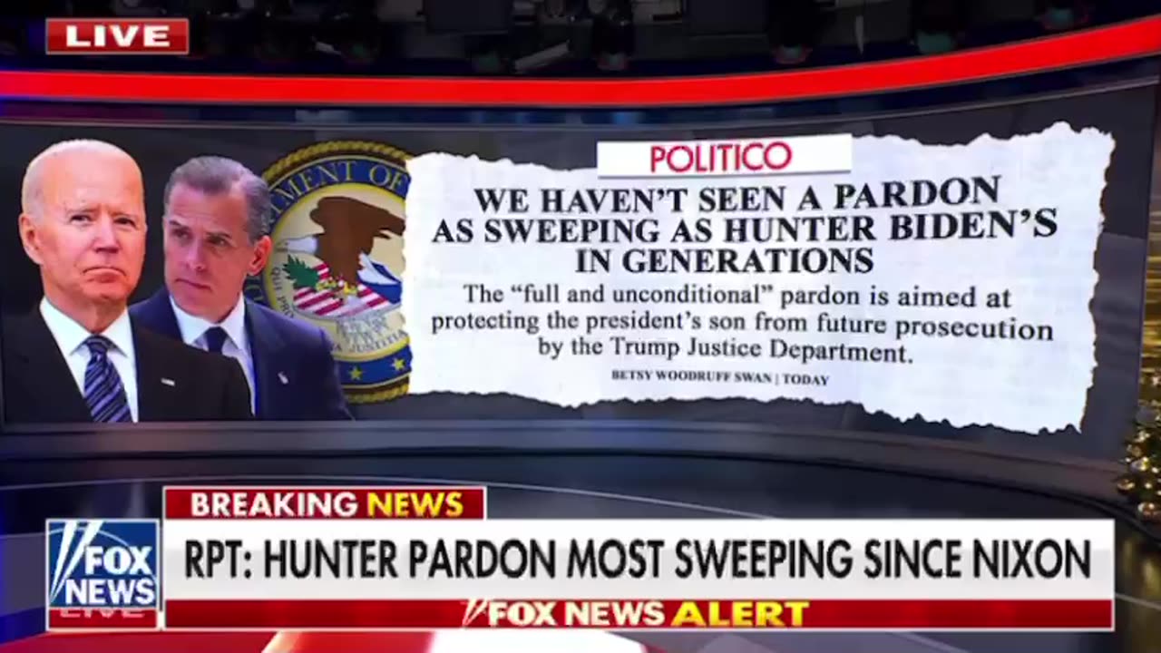 This wasn’t a Hunter Biden pardon this was a Biden family pardon