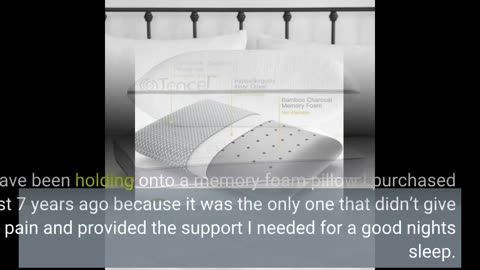 BedStory Memory Foam #Pillow Medium Firm Gel-Overview