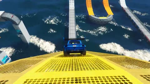 GTA 5 PARKOUR STUNT RACE
