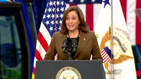 Kamala Gets Way Too Excited About USB Outlets On New Electric Buses