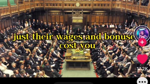 The lavish lifestyle of MPs in the UK whilst we sgarve