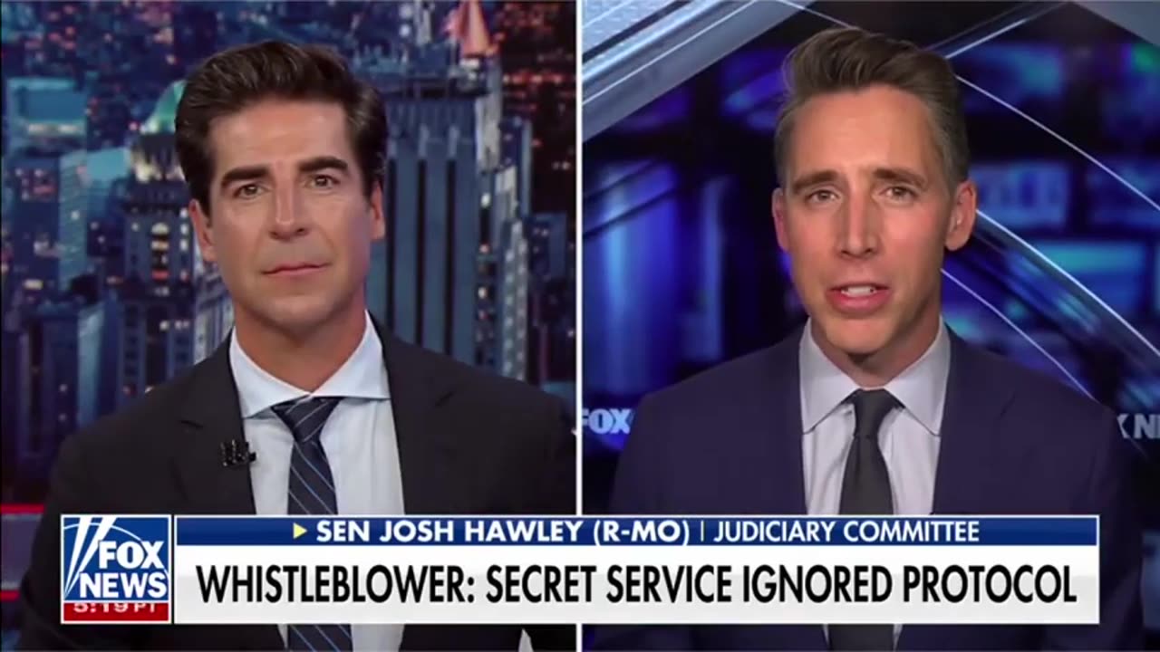 'Time For Them To Come Clean'_ Hawley Reveals Whistleblower Tip On 2nd Trump Assassination Attempt