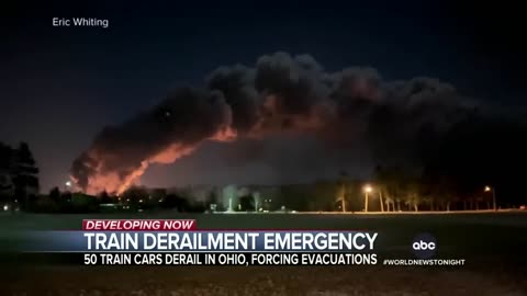 State of emergency after train derailment
