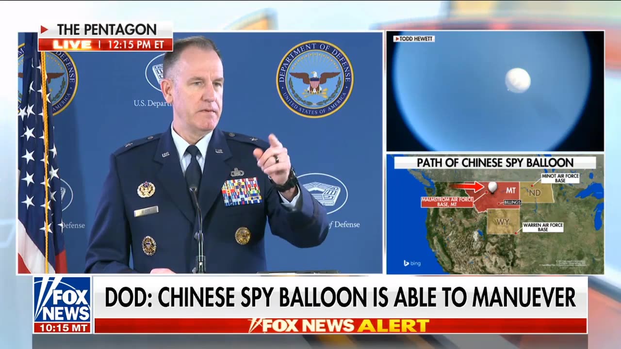 China's Spy balloon over Montana, is it dangerous?