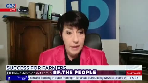 German MEP Christine Anderson: "They're frightened at this point