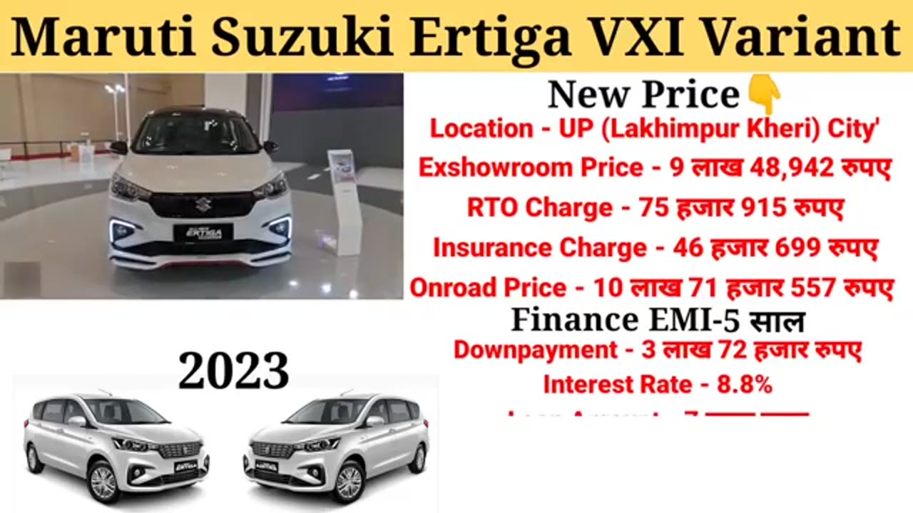 Ertiga New 2023 Model | Maruti Ertiga 2023 Model | Price, Specification, Full Details Review