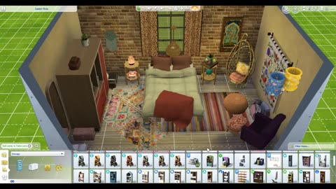 Sims 4 BOHO Bedroom