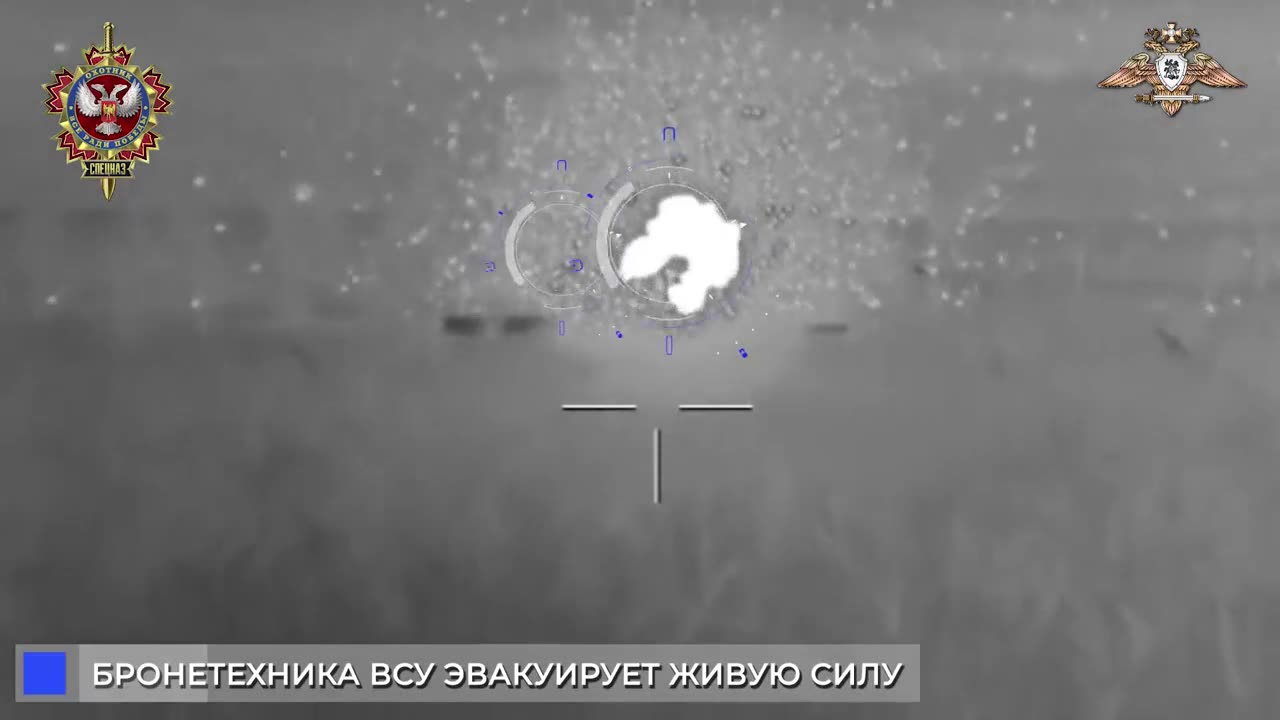 Russians Scouts Destroyed Ukrainians Armored Vehicle