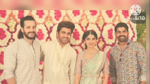 hero sharvanandu engagement video #sharvanandh #engagement #ramcharan #chiranjeevi #ranadaggubati