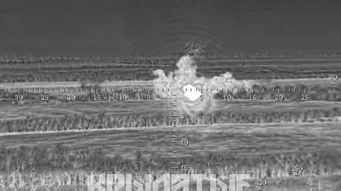 Russian Grad Rocket hit the Ukrainians ammo supply