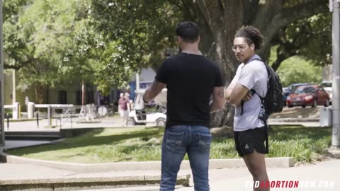 Pastor Confronted on Campus