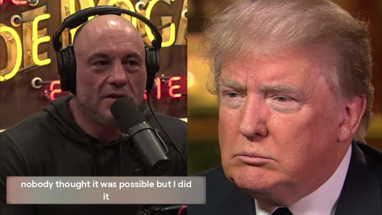 Joe Rogan Interviews Donald Trump 4