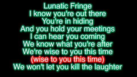 Lunatic Fringe