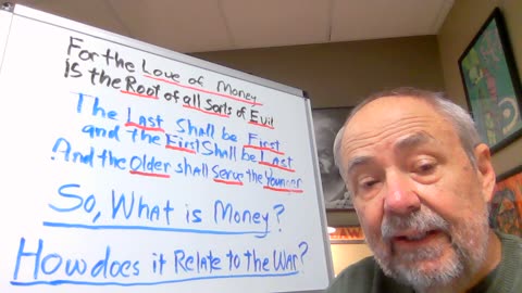 Part I: Why Is the Love of Money the Root of All Evil?