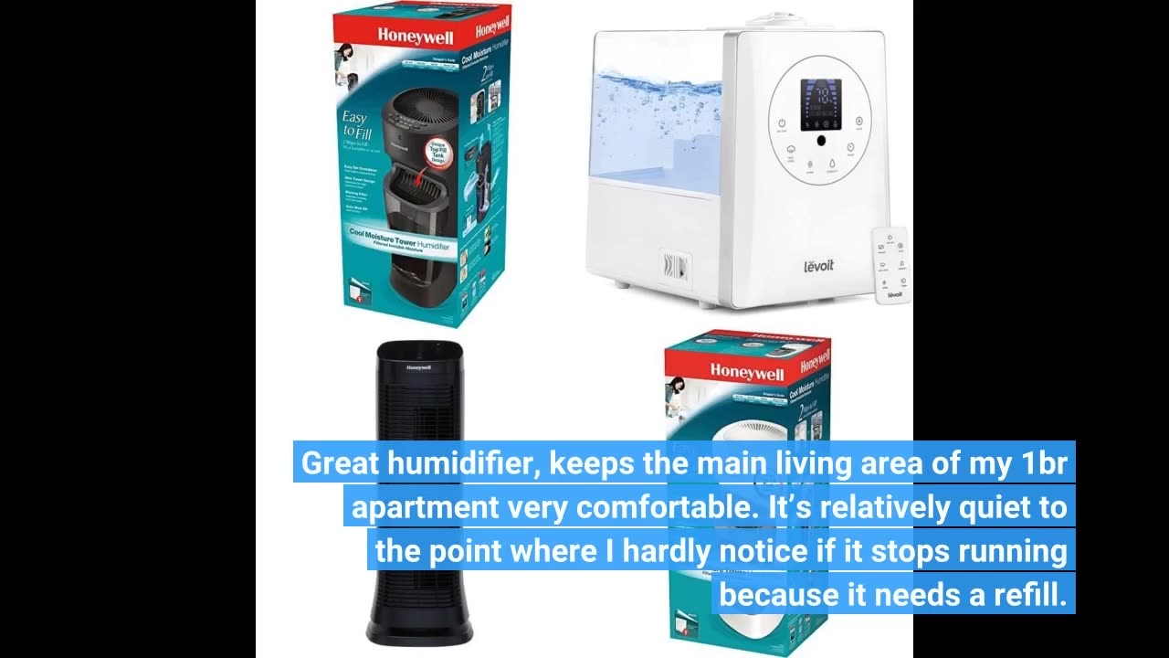 Honeywell HEV615B Top Fill Cool Moisture Tower #Humidifier-Overview