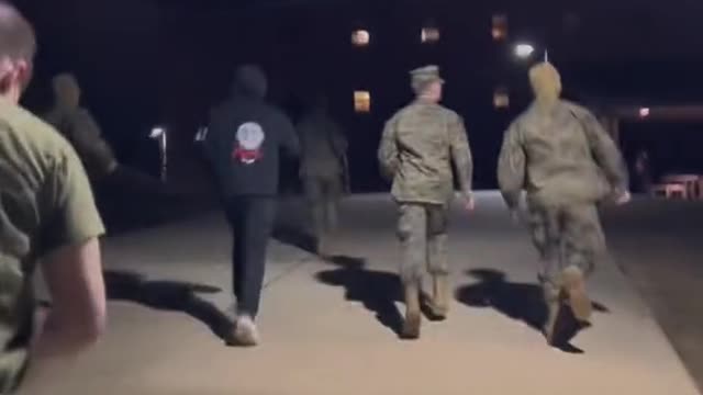 Marines late to formation