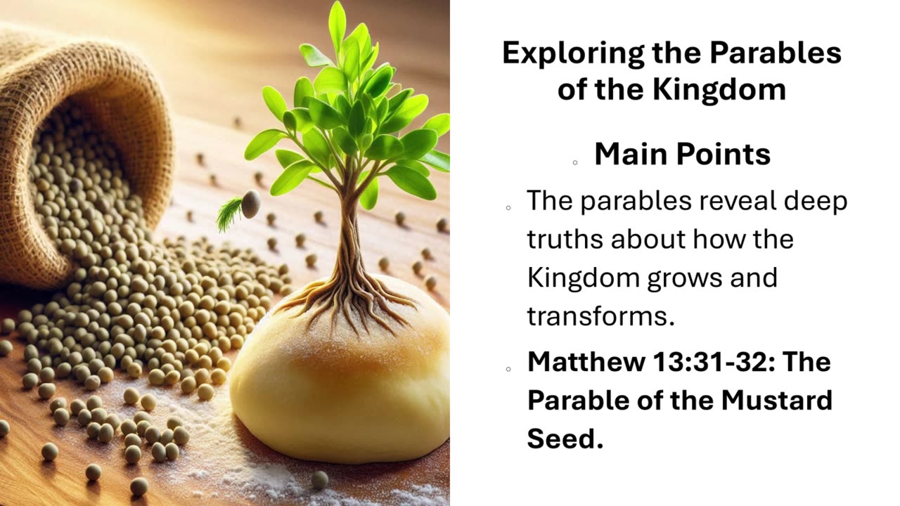 Exploring the Parables of the Kingdom