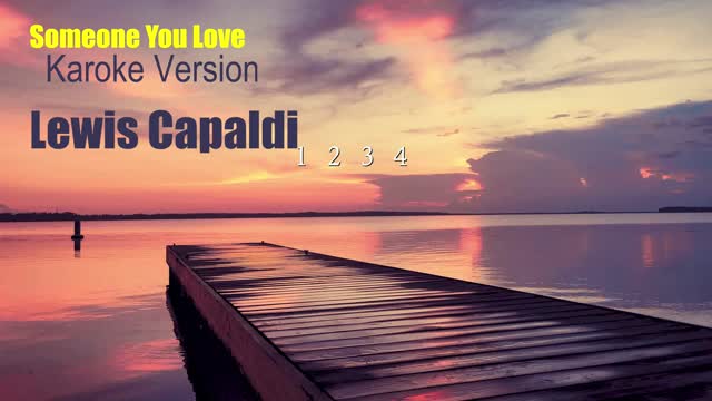 Somebody You Love Karaoke by Lewis Capaldi