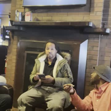 Fellowshipping at blue water bistro