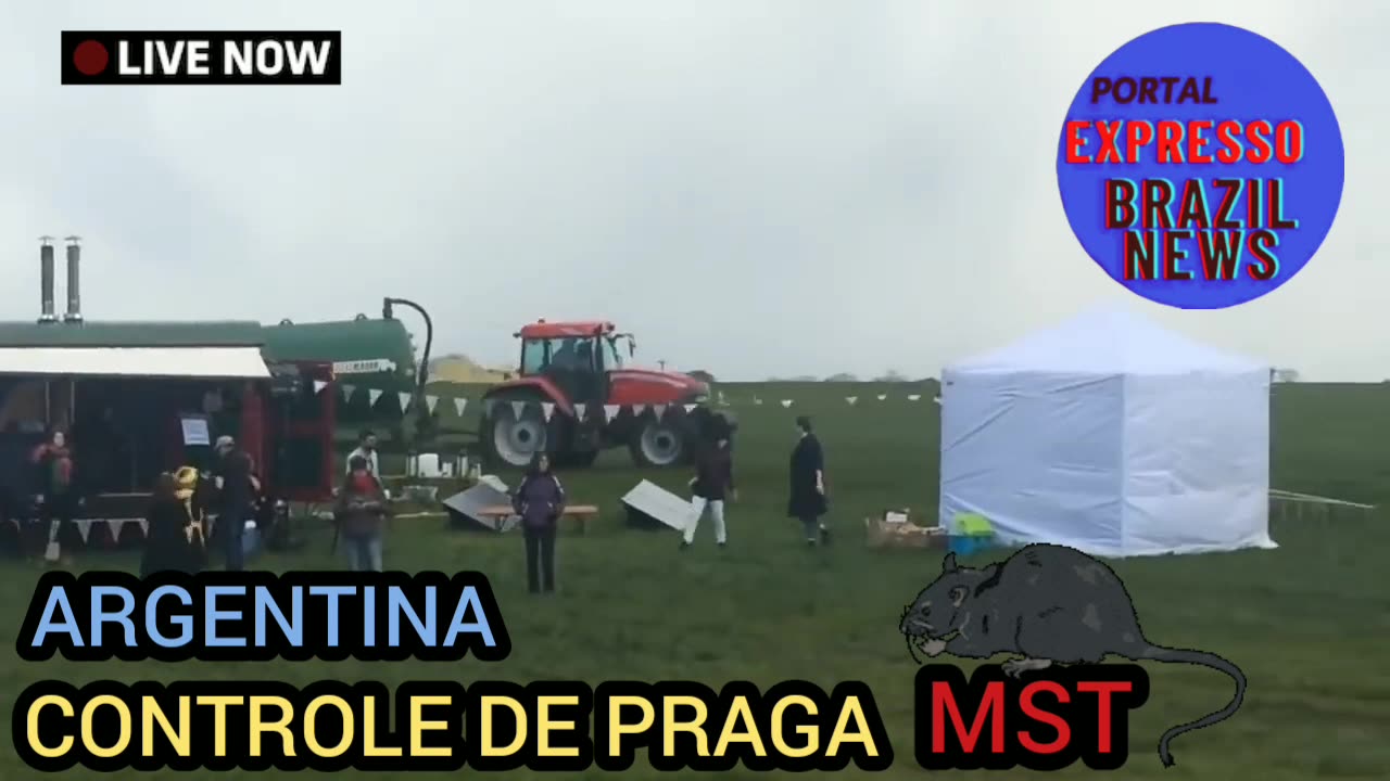 CONTROLE DE PRAGA RATOS DO MST EXPOLSOS A MERDA NA ARGENTINA VEJA ATE O FINAL.