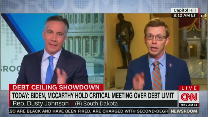 'Revisionist History': Sparks Fly As CNN Host Spars With GOP Rep On Debt Ceiling Drama