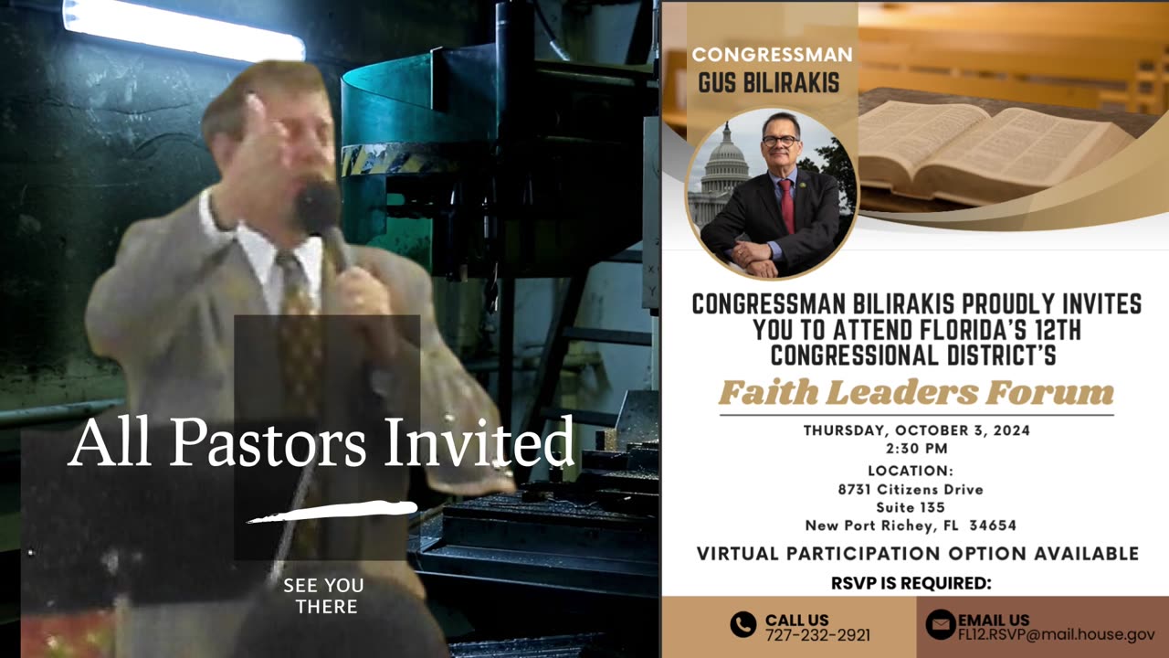 Faith Leaders Forum with our Congressman