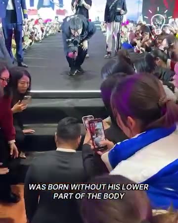 Despite the challenges, this man achieved all his goals