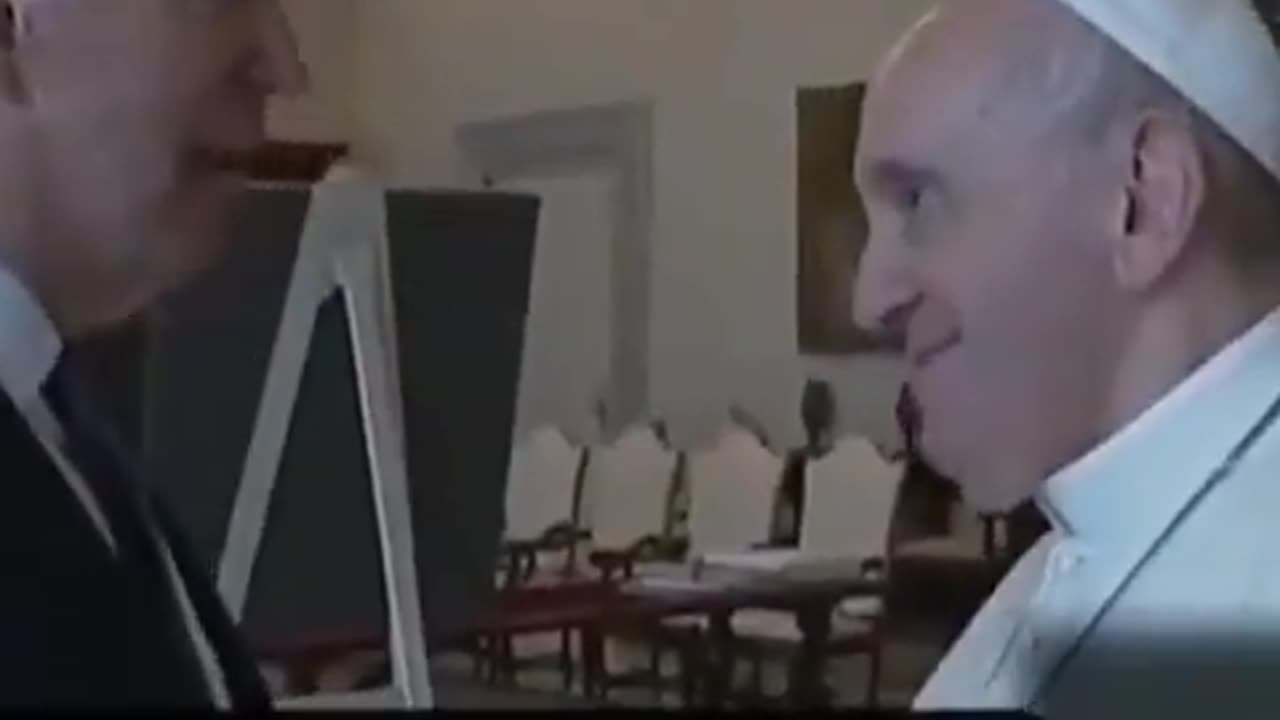 Joe Biden calls the pope "A famous African-American baseball player in America"