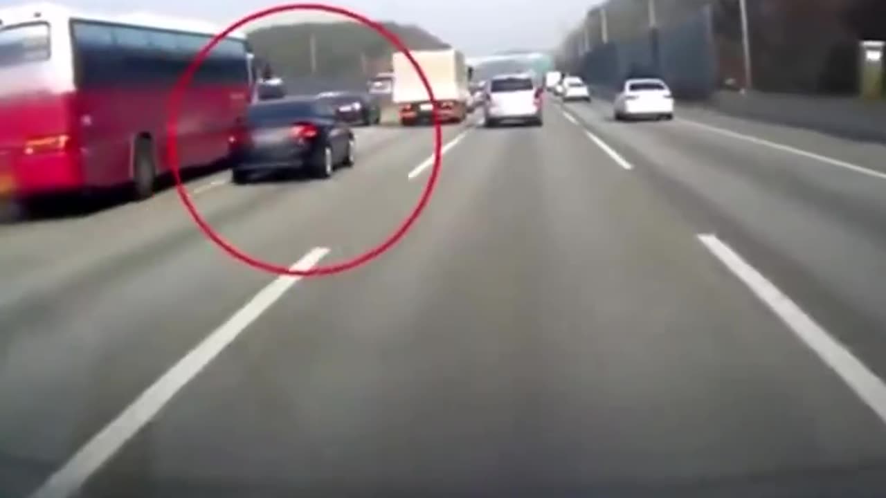 Funny people, look what happens when you mess with a bus.