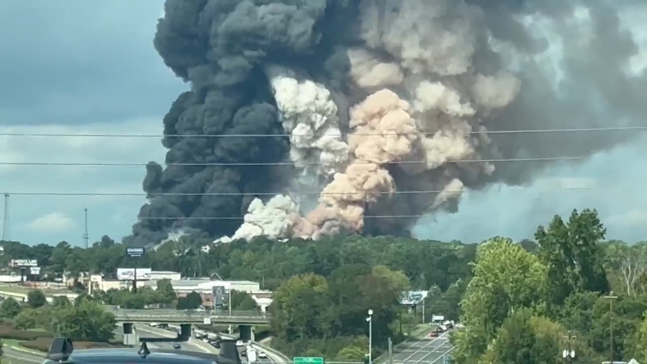 Chemical Fire At Georgia Biolab