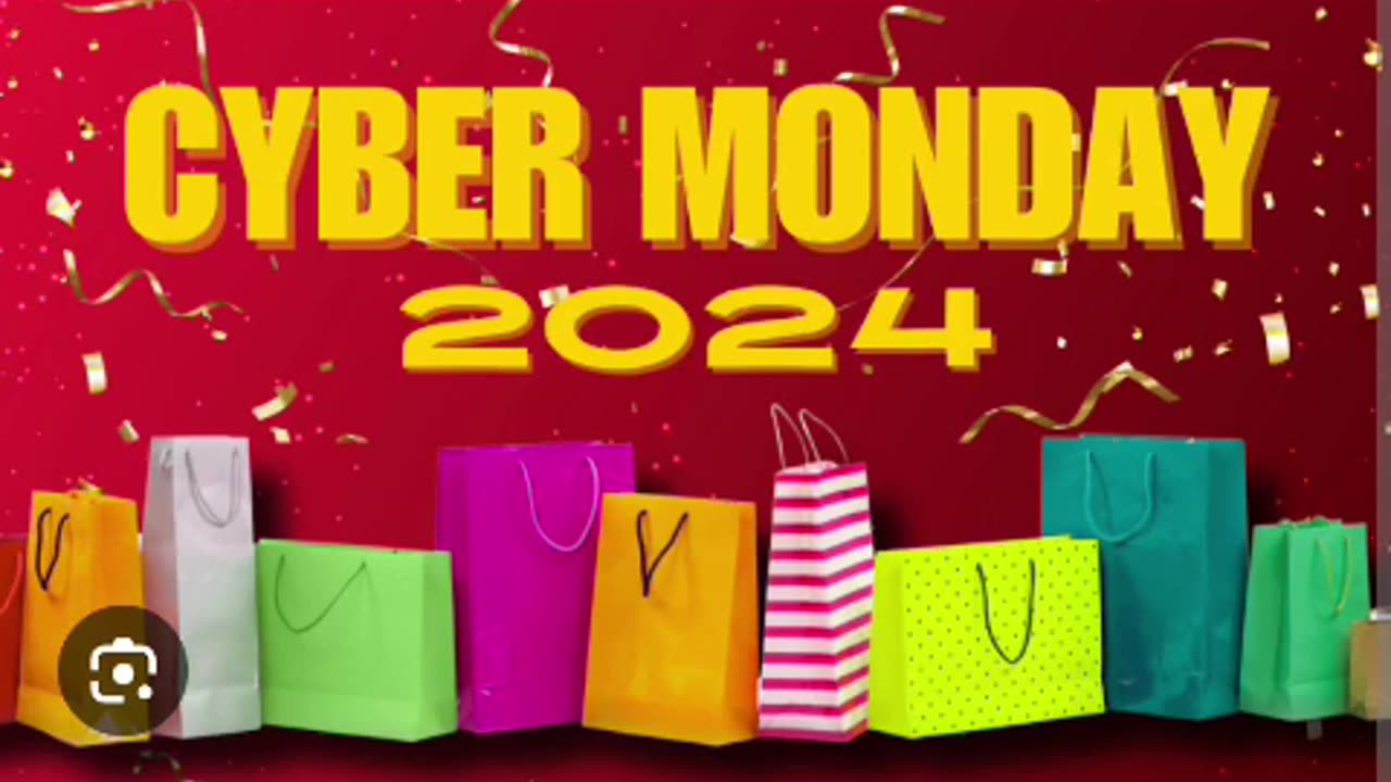 Today is cyber Monday shopping 🛍 online best sales deal off percent off 12/2/24