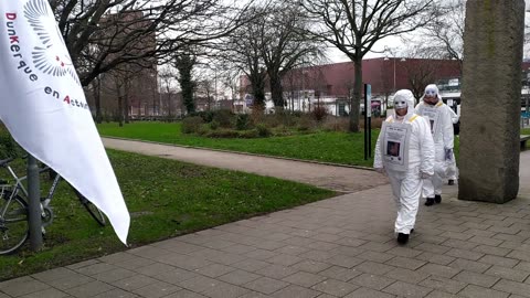 Les Masques Blancs Dunkerque En memoire des victimes de linject+ temoignage papa de Lucas le 28 janv