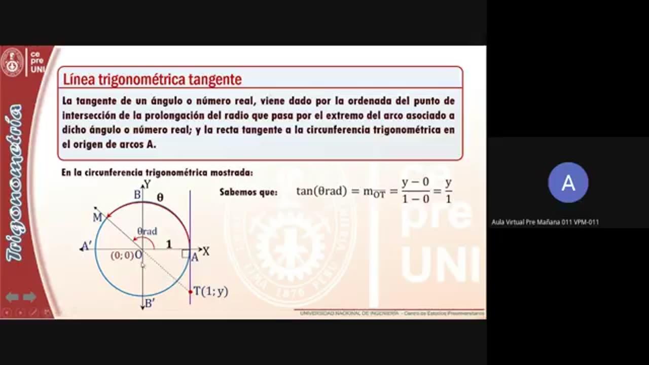 CEPRE UNI 2021 - 2 | SEMANA 05 | TRIGONOMETRÍA S01