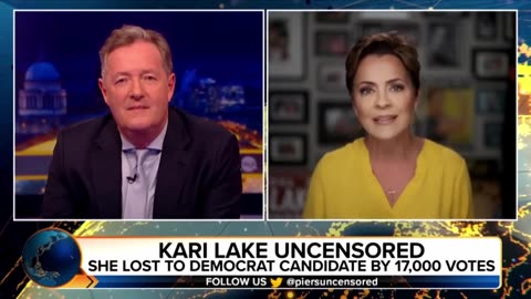 Kari Lake Leaves Piers Morgan SPEECHLESS on Elections!!!