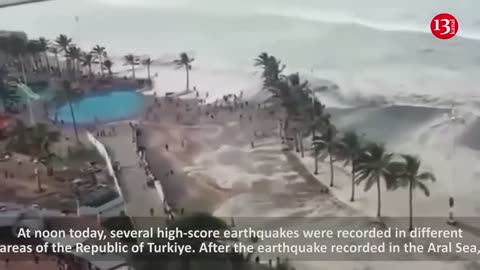 earthquake turkey 🇹🇷 😳