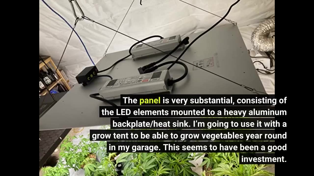 FinaBaolu Ar4000 LED #GrowLight with 450W Samsung-Overview