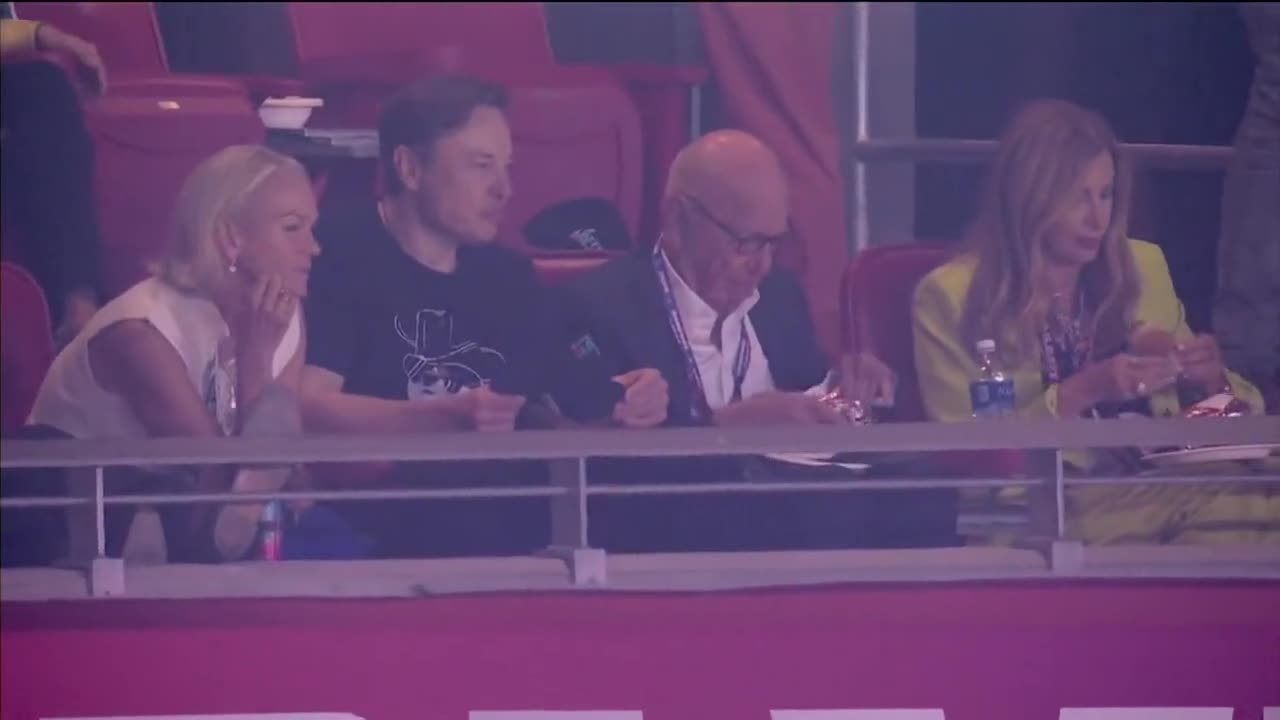 Elon Musk Spent The Super Bowl With Rupert Murdoch