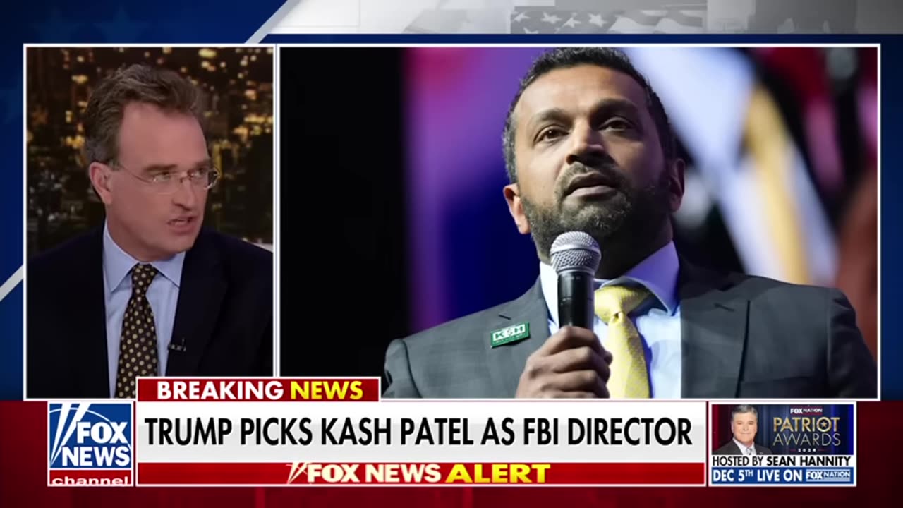 BREAKING: Trump nominates Kash Patel as FBI director