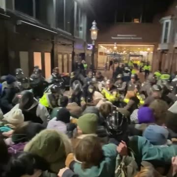 Protest at Emerson College Boston Cleared Out