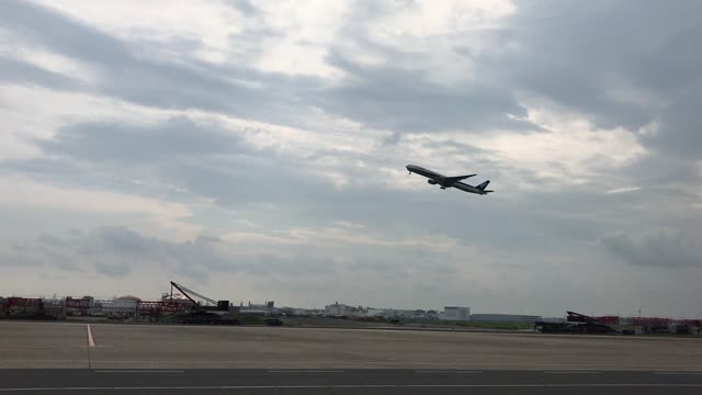 PLANE TAKING OFF