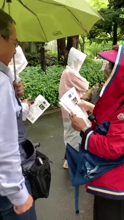 银河系的CEO，台湾的战友，卓越的表现！🔥🔥🔥 #日比谷デモパレード #EXITTHEWHO #银河系在行动 #531东京反疫苗游行 #NFSCJapanGalaxy