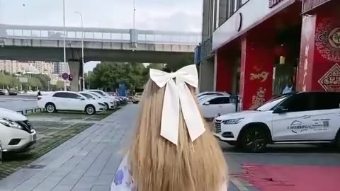 Little girl: Forty-five years old, do you see