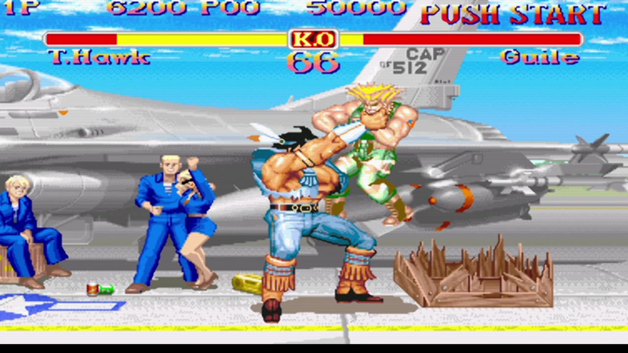 T. Hawk vs Guile